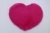 Heart-shaped carpet round carpet mat