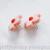 Hyuna flower spring feeling earthen earring soft earring studs girl cute joker