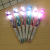 Cartoon animal pen cap can be designed with luminous design. LED ball pen has various colors and styles. 36 pieces/box