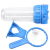10 \\\"water purifier 2, 4, explosion-proof transparent front 3, quick connection filter pure water casing