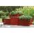 Square flower box street flower box anticorrosive wooden flower box