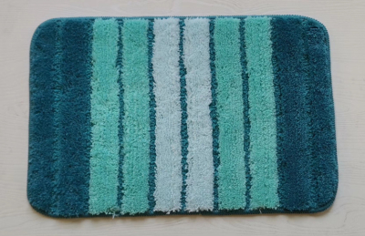 Velvety mat striped non - slip mat home mat
