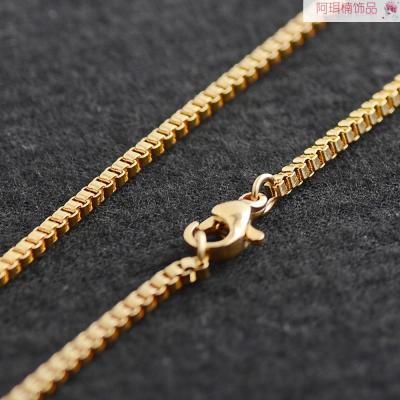 Arnan accessories stainless steel box chain stainless steel accessories cross-border boutique manufacturers direct sales