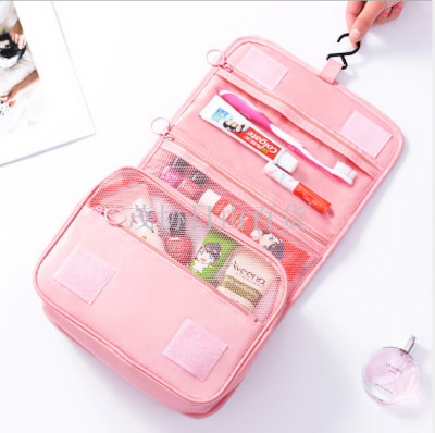 Multifunctional travel wash bag hook cosmetic bag Korean version large capacity storage bag