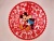Authorized Mickey Mouse electrostatic flocking stickers window paper - cut fu character Spring Festival supplies decoration