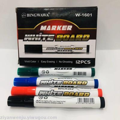 12 boxed erasable marker w-1601