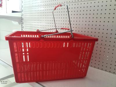 Shopping basket supermarket plastic shopping basket hand basket