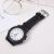 Fashion Casual Junior High School Student Waterproof Men's Watch Belt Versatile Korean Style Quartz Movement Large Dial Watch Men