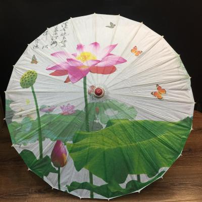 Ordinary decoration ancient style photo model paper umbrella