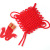 New 1.5-Thread Flannel Tassel Fu Chinese Knot Pendant Large Living Room Decorative Pendant New Year Factory Direct Sales