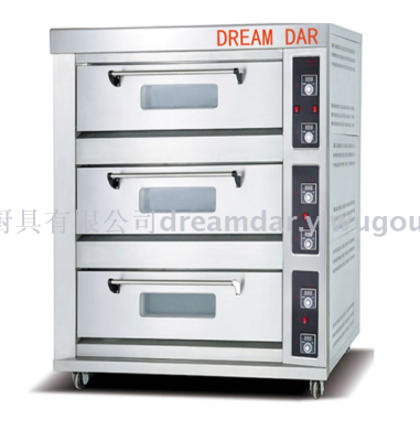 3 layer 6 tray Electric baking bread pizza oven