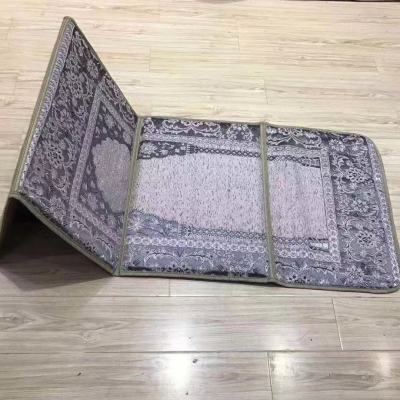 Muslim liturgy blanket islamic liturgy blanket Middle East prayer mat embolized led printed liturgy blanket folded liturgy blanket