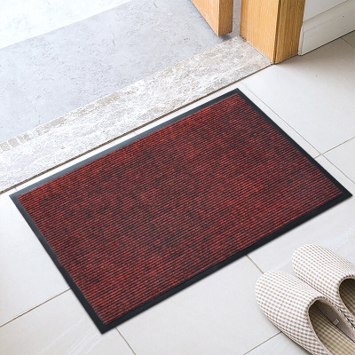 Jietai carpet single stripe anti-slip, water absorption and dust mat full shop hotel corridor porch carpet coil