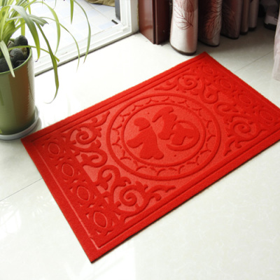 Jietai carpet embossed floor mat, absorbent floor mat, non-slip dust removal door mat, foot mat, indoor foyer carpet can be customized