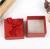 Multi-color bronzing heart box bowknot jewelry box set accessories box world cover box wholesale