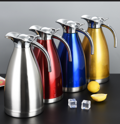 Thermal kettle stainless steel large capacity 2L thermal kettle thermal flask restaurant hotel thermal kettle