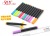 Factory direct selling safety non-toxic erasable chalk electronic fluorescent pen color lamp board pen LED electronic luminous pen