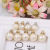 DIY accessories 12 m m diamond pearl pendant checking necklace necklaces necklaces earring accessories wholesale