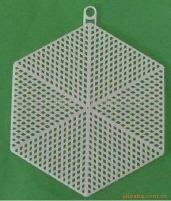 Manufacturer direct wholesale 7CT mesh three-dimensional rust mesh plastic mesh shaped onal mesh