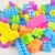 Large particle blocks the receive boxes of children 's early education puzzle assembled toys environmentally friendly plastic toys for little boys and girls