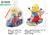 Luminous Rat Year Lantern 2020 New Year Portable Cartoon Kart Lantern Electric Light Music Children's Toy