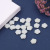 Manufacturer direct selling ABS imitation pearl low price supply rose pieces DIY mobile phone patch accessories wholesale