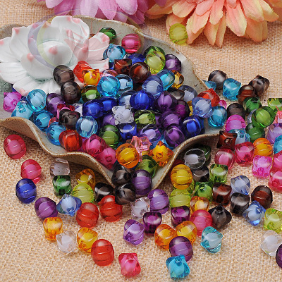 10mm beads in bead four-corner beads DIY acrylic beads paper towel box