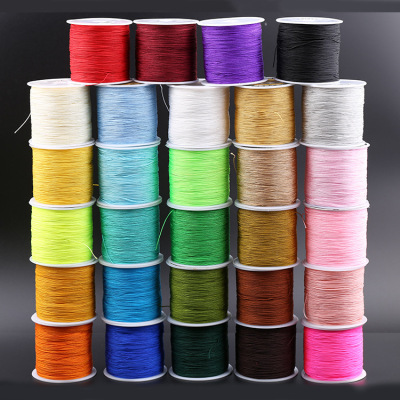 No. 71 jade line standard China knot braided line nylon jewelry cord manufacturer wholesale 0.4mm