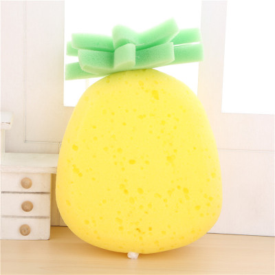 Children's Baby Cute Pineapple Bath Sponge Infant Bath Bath Towel Dusting Mud Rubbing Mesh Sponge Bath Ball