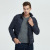 The New lightweight cotton - padded jacket with stand - up collar for men 's winter menswear men' s cotton - padded jacket