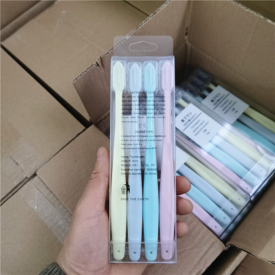 Muji the same type of Japanese good buy group toothbrush plain color live ultra fine soft hair care toothbrush