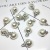 Manufacturers direct sales new 16mm imitation pearl star pendant DIY accessories wholesale