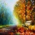 2017 New Factory Direct Sales Abstract Landscape Frameless Decorative Painting Living Room Hanging Painting Canvas Creative Handmade Oil Painting
