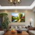 Lakeside Trail Oil Painting Modern Fresh Simple Frameless Painting Decorative Painting Dining Room/Living Room Bedroom Paintings One Piece Dropshipping