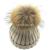 Manufacturers direct reinforced raccoon hair wool newborn baby cap a quick sale