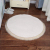 Plush round carpet floor mat imitation wool computer chair wool round carpet bedroom bedside blanket white blanket