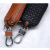 Embossed cowhide couple car remote control bag