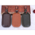 Embossed cowhide couple car remote control bag