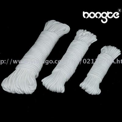 White polypropylene high strength woven clothesline