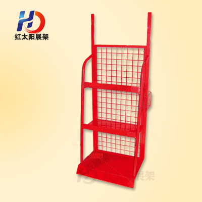 Paint Rack Net Iron Wire Iron Exhibition Stand Supermarket Promotion Rack Rotating Shelf Customized Wholesale