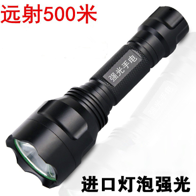 C8 Aluminum Alloy Recommissioning LED flashlight\nIs suing high - light flashlight