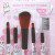 Keli Cute Mini Rabbit Soft Fur Makeup Brush Set Quickly Create Perfect Makeup Set Brush Soft Touch 7760