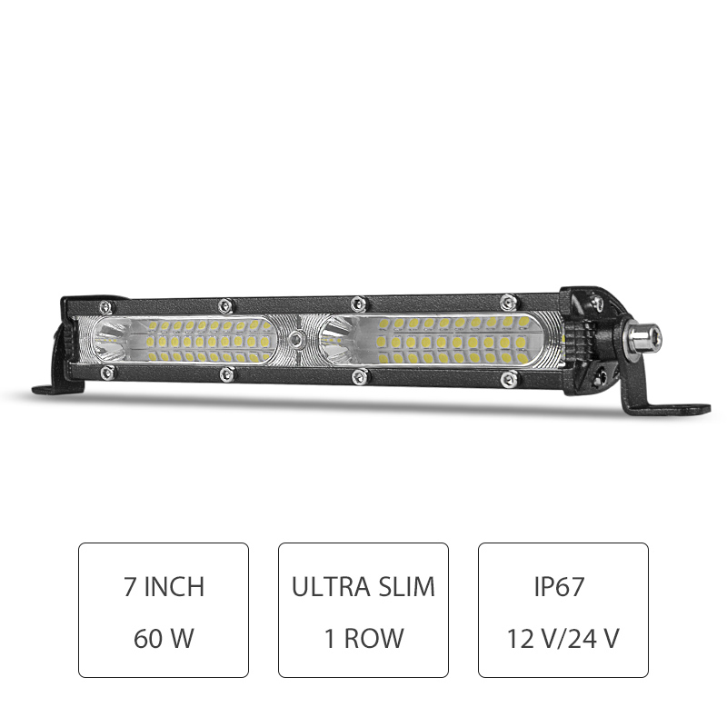60W120W汽车改装工作灯12-24V越野车吉普车前照明改装射灯