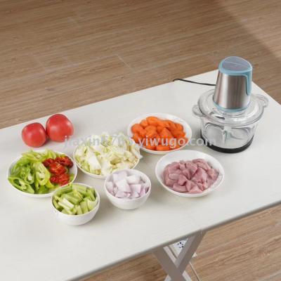 High - power household electric meat mincer stainless steel meat mincer food processor wring and sinking to the machine