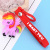 Creative cartoon express horse key chain pendant accessories car key chain case bag pendant ornaments gift