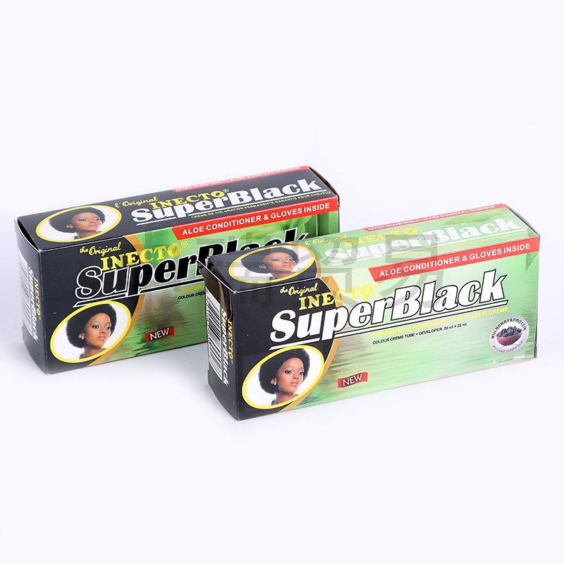 INECTO染发剂染发膏一洗黑洗发水