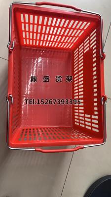 Plastic basket shopping