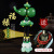 Car pendant perfume gourd Car inside act the role ofing high-grade crystal green jade lotus a new generation hair