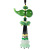 Car pendant perfume gourd Car inside act the role ofing high-grade crystal green jade lotus a new generation hair