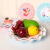 European fruit plate household creative personality fashion sitting room plastic small delicate web celebrity fruit plate placed dry fruit plate